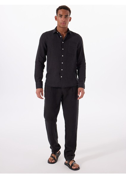 Siyah Erkek Standart Pantolon Mr Rog Pants