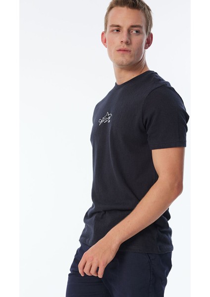 Lacivert Erkek T-Shirt C4SM-TST4646 modelleri