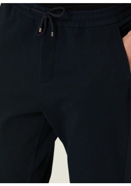 Bağlamalı Bel Comfort Fit Lacivert Erkek Eşofman Altı 1090746