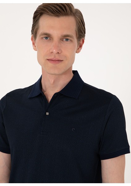Lacivert Erkek Slim Fit Polo T-Shirt Belton fiyatları