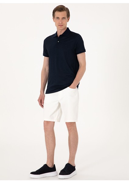 Lacivert Erkek Slim Fit Polo T-Shirt Belton fırsatları