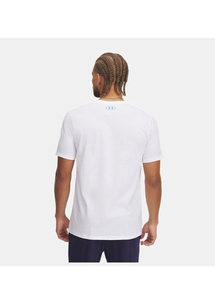 Erkek Ua Lc Fly In Logo T-Shirt 1390206-100 fiyatları