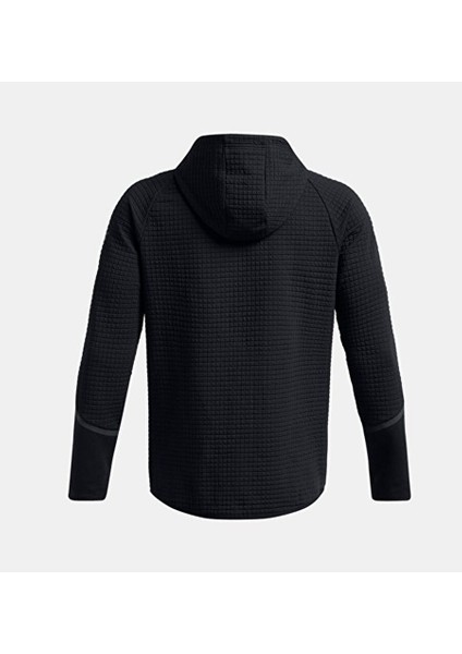 Erkek Ua Unstoppable Fleece Grid Tam Fermuarlı Sweatshirt 1386543-001