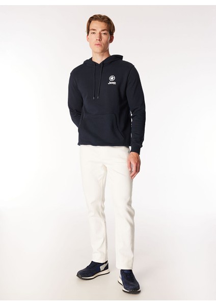 Ekru Erkek Slim Fit Düz Pantolon J4WM-PNT7310