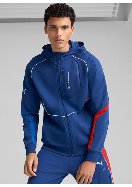 Mavi Erkek Zip Ceket 63061504 Bmw Mms Hooded Sweat Jacke