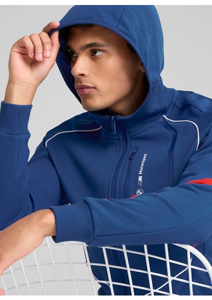 Mavi Erkek Zip Ceket 63061504 Bmw Mms Hooded Sweat Jacke modelleri