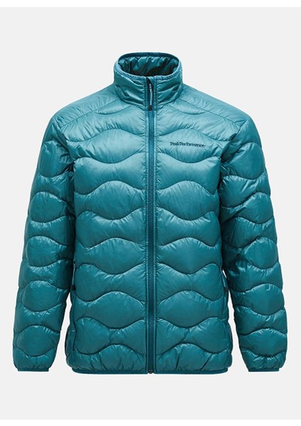 M Helium Down Jacket-Hydro Fresh Fermuarlı Yaka Normal Kalıp Erkek Ceket