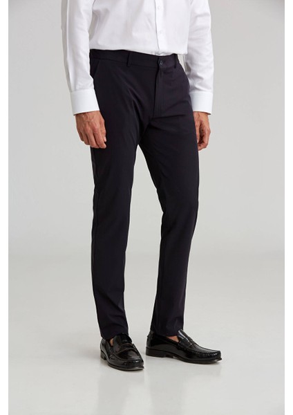 Erkek Beli Lastikli Spor Pantolon Lacivert PNS23Y23006_D39 indirimleri