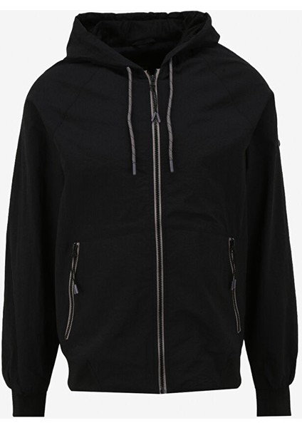 Regular Fit Siyah Erkek Ceket L231225001 Tam Fermuarlı Ceket