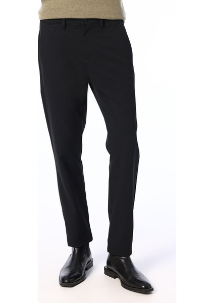 Siyah Erkek Regular Fit Düz Chino Pantolon FC4WM-PNT 2795