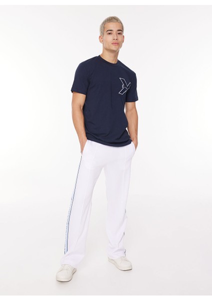 Bisiklet Yaka Saks Erkek T-Shirt UMA23010TS modelleri