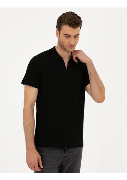 Siyah Slim Fit Tişört modelleri