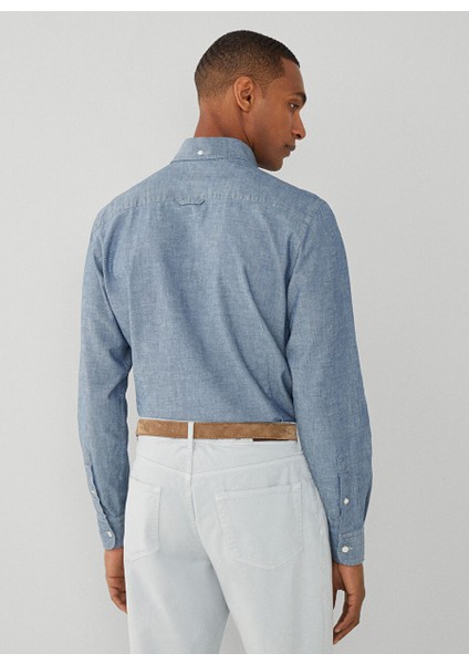 Mavi Erkek Gömlek Slim Fit Gömlek HM309766 modelleri