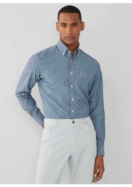 Mavi Erkek Gömlek Slim Fit Gömlek HM309766 fırsatları