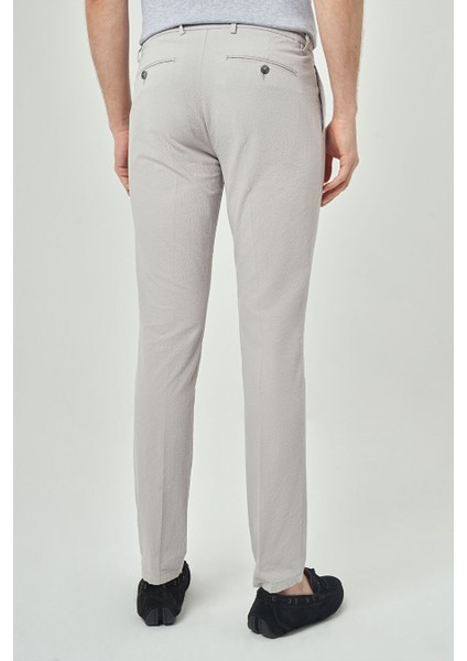 Erkek Beli Lastikli ve Ipli 4 Cep Pileli Spor Pantolon Gri PNS22Y22107_D55 modelleri