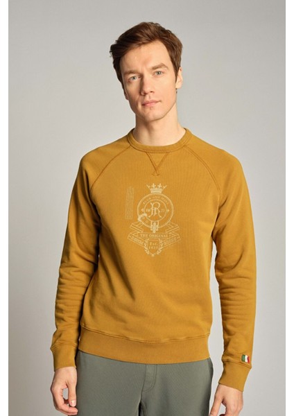 Kahverengi Erkek Sweatshirt