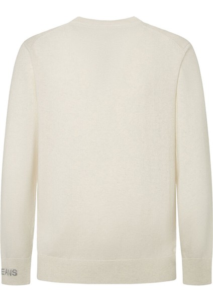 Kırık Beyaz Erkek Bisiklet Regular Fit Kazak PM702469-803 New Andre Crew Neck fiyatları