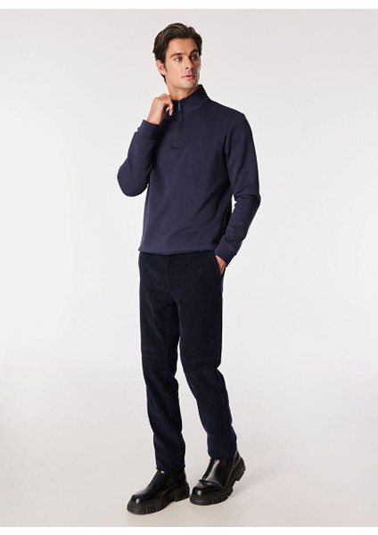 Lacivert Erkek Bato Regular Fit Düz Sweatshirt FC4WM-SWT 2233 modelleri