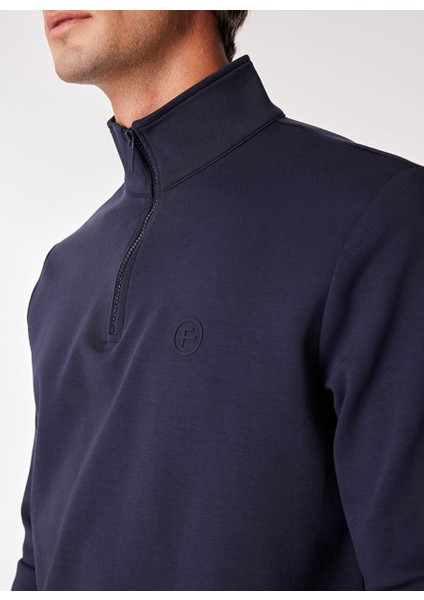 Lacivert Erkek Bato Regular Fit Düz Sweatshirt FC4WM-SWT 2233 fırsatları