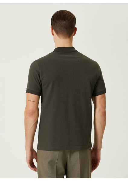 Haki Erkek Slim Fit Polo T-Shirt 1090399 indirimleri