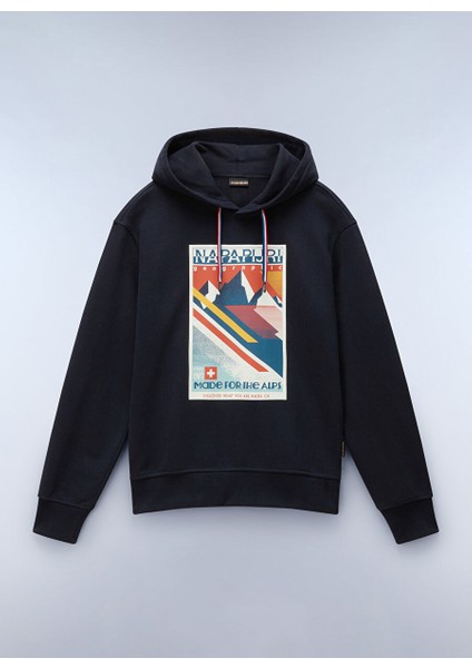 Siyah Erkek Bisiklet Normal Düz Sweatshirt NP0A4I530411_B-PORTALET H