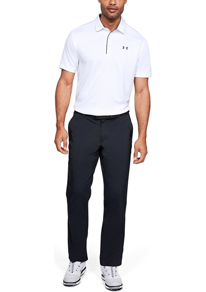1290140-100-TECH P Beyaz Erkek Polo T-Shirt