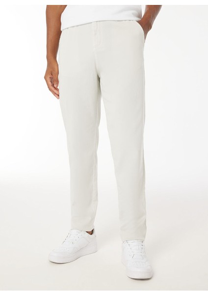 Gmg Fırenze Standart Bel Normal Paça Regular Fit Taş Erkek Pantolon ZR24MSS01054