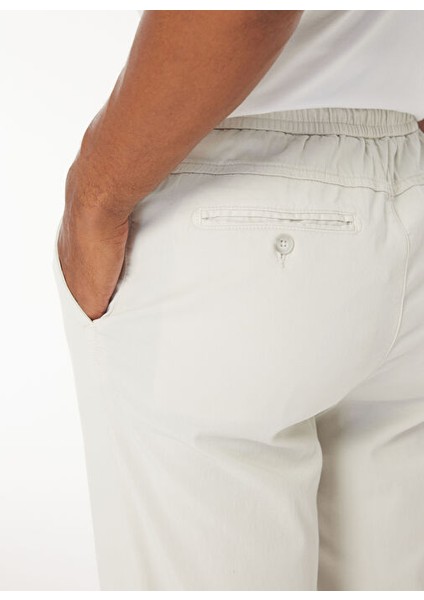 Gmg Fırenze Standart Bel Normal Paça Regular Fit Taş Erkek Pantolon ZR24MSS01054