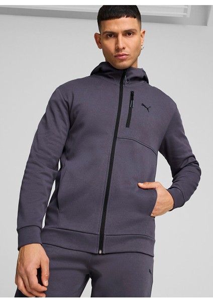Gri Erkek Fermuarlı Normal Düz Zip Ceket 68165469 Open Road Full-Zip Hoodie