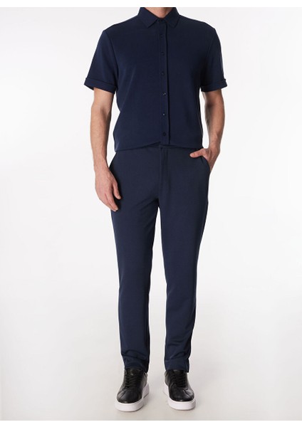 Lacivert Erkek Regular Fit Chino Pantolon FC4SM-PNT 0763 fırsatları