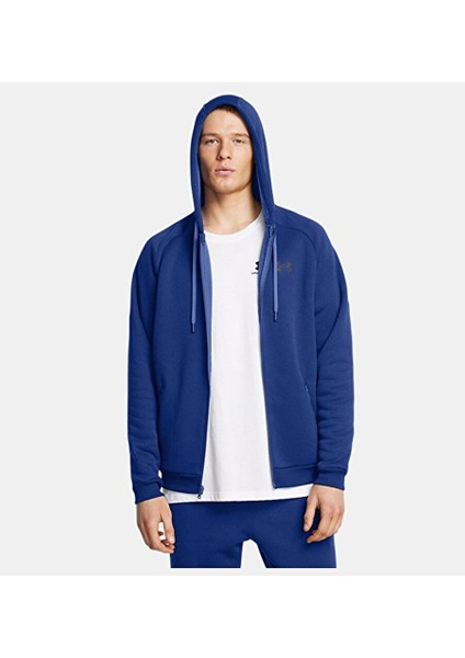 Erkek Ua Armour Fleece Pro Tam Fermuarlı Sweatshirt 1386582-432