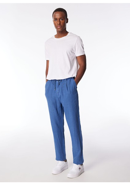 Gmg Fırenze Normal Bel Regular Fit Indigo Erkek Pantolon GU24MSS01017