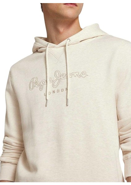 Kırık Beyaz Erkek Kapüşon Regular Fit Sweatshirt PM582718-803 New Nouvel Hoodıe fiyatları