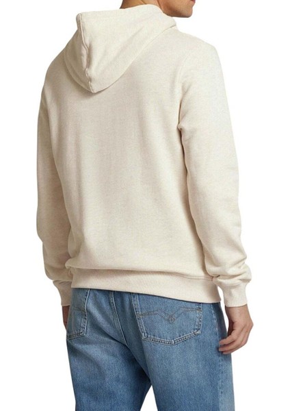 Kırık Beyaz Erkek Kapüşon Regular Fit Sweatshirt PM582718-803 New Nouvel Hoodıe modelleri