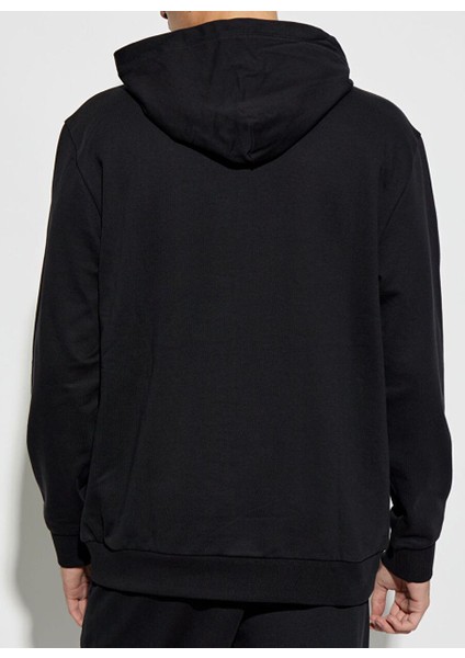 Siyah Erkek Kapüşon Slim Fit Sweatshirt 6DPM22PJUAZ fırsatları