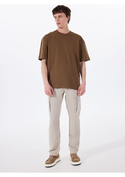 Gmg Fırenze Bej Erkek Regular Fit Pantolon GU24MSS01014