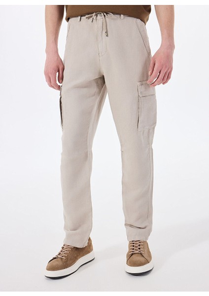 Gmg Fırenze Bej Erkek Regular Fit Pantolon GU24MSS01014