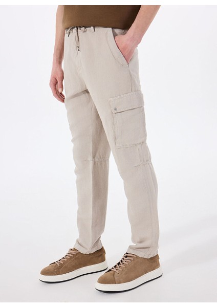 Gmg Fırenze Bej Erkek Regular Fit Pantolon GU24MSS01014