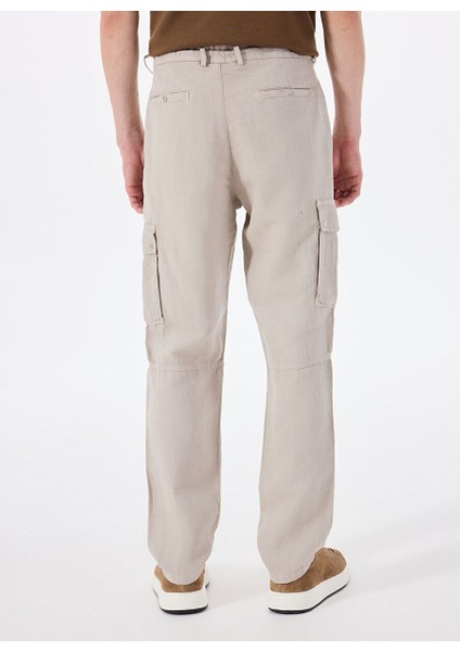 Gmg Fırenze Bej Erkek Regular Fit Pantolon GU24MSS01014