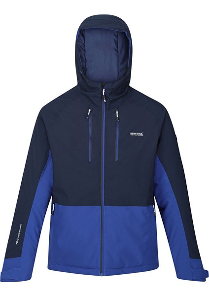 Lacivert - Mavi Erkek Kapüşonlu Regular Fit Ceket RMP344 Highton Str Iıı