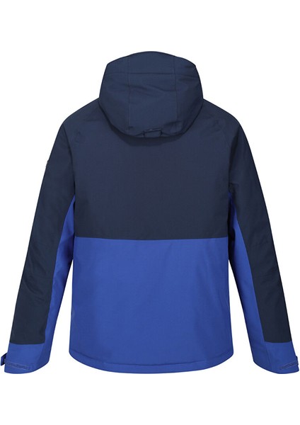 Lacivert - Mavi Erkek Kapüşonlu Regular Fit Ceket RMP344 Highton Str Iıı