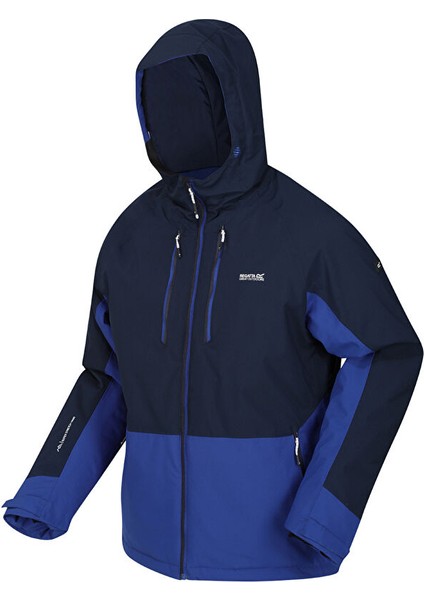 Lacivert - Mavi Erkek Kapüşonlu Regular Fit Ceket RMP344 Highton Str Iıı