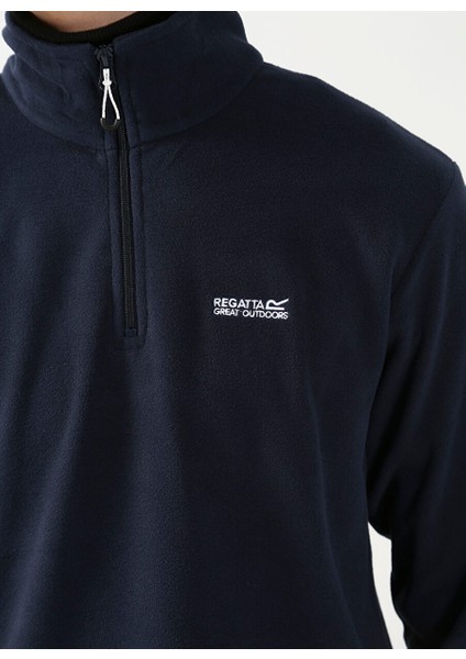 Lacivert Erkek Polar Sweatshırt RMA021 Thompson Fleece