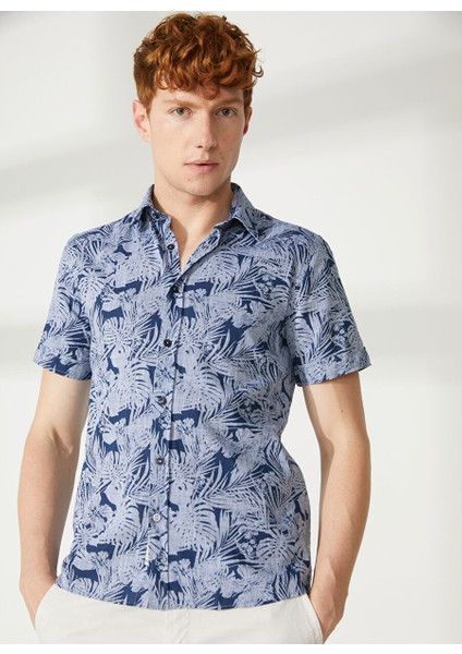 Mavi Erkek Slim Fit Gömlek FM23S21CSBLUE
