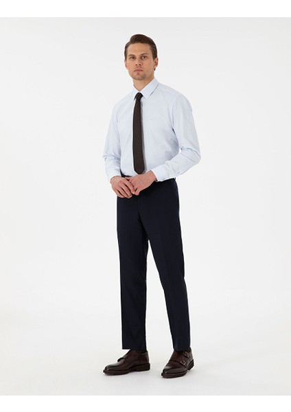 Lacivert Slim Fit Kumaş Pantolon modelleri