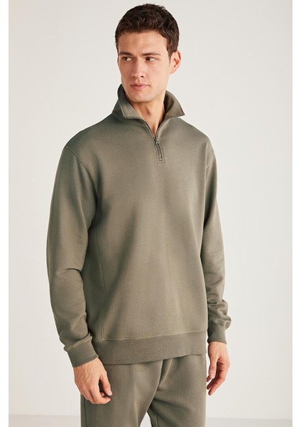 Polo Yaka Sweatshirt