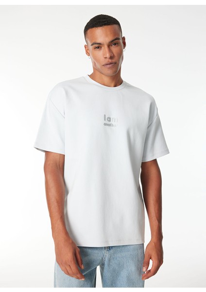 Gmg Fırenze Açık Mavi Erkek Oversize T-Shirt GU24MSS03007