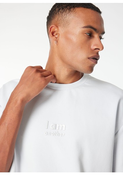Gmg Fırenze Açık Mavi Erkek Oversize T-Shirt GU24MSS03007