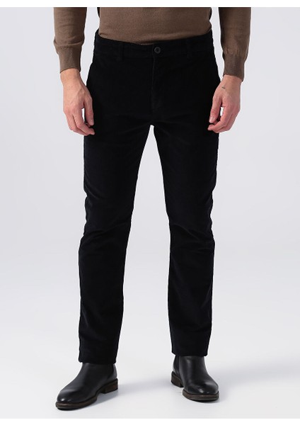 Normal Bel Dar Paça Siyah Erkek Chino Pantolon cm Pnt 607 fiyatları