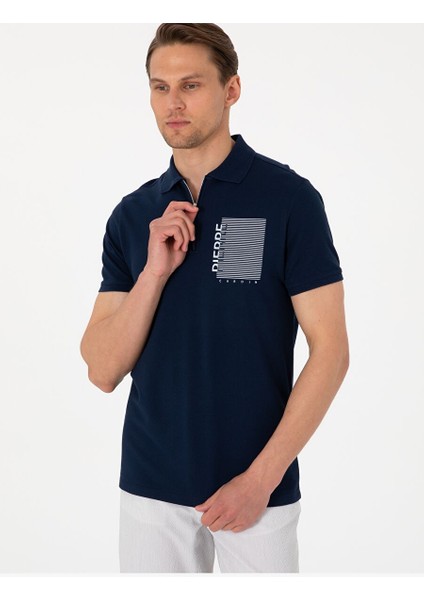 Lacivert Slim Fit Tişört modelleri